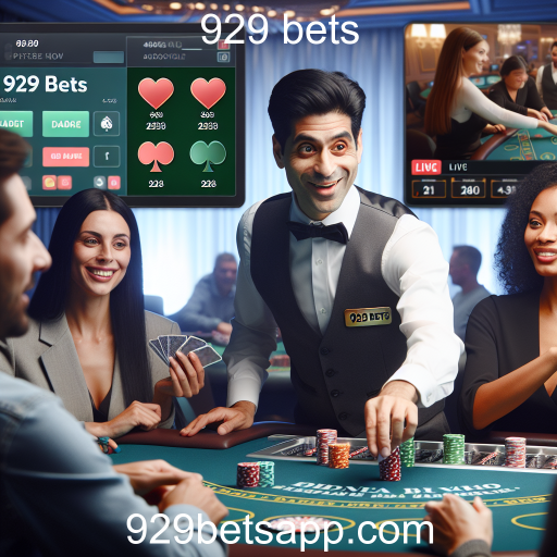 Experiência Autêntica nos Cassinos ao Vivo da 929 Bets